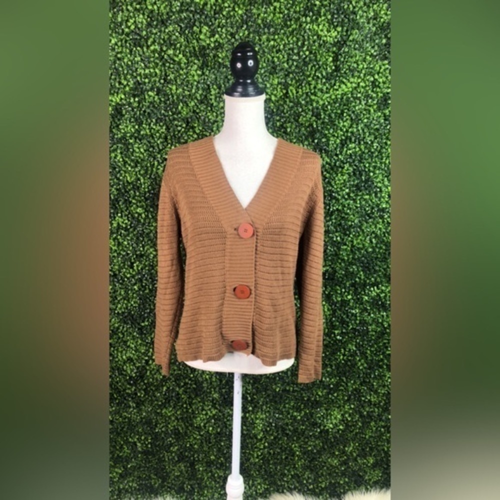 NWOT Talbots made‎ in italy vintage knit button up cardigan made in Italy